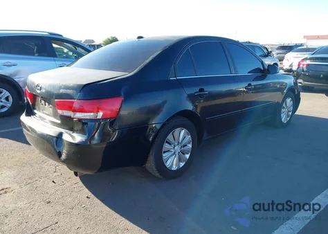 2008 Hyundai Sonata Gls from USA, damaged, VIN 5NPET46CX8H336467